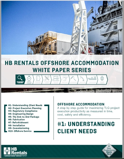 Offshore Accommodations - Project Execution Planning
